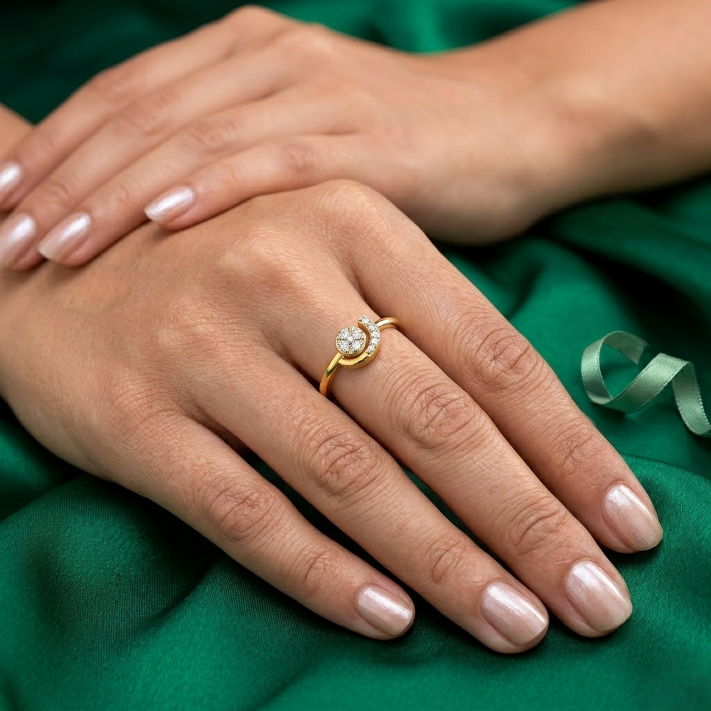 Celestial Bloom Diamond Ring