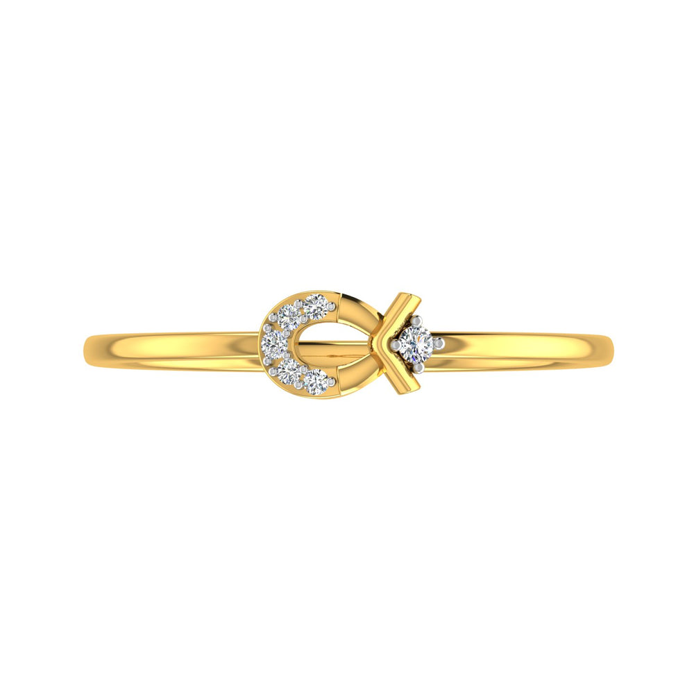 Lucky Loop Diamond Ring