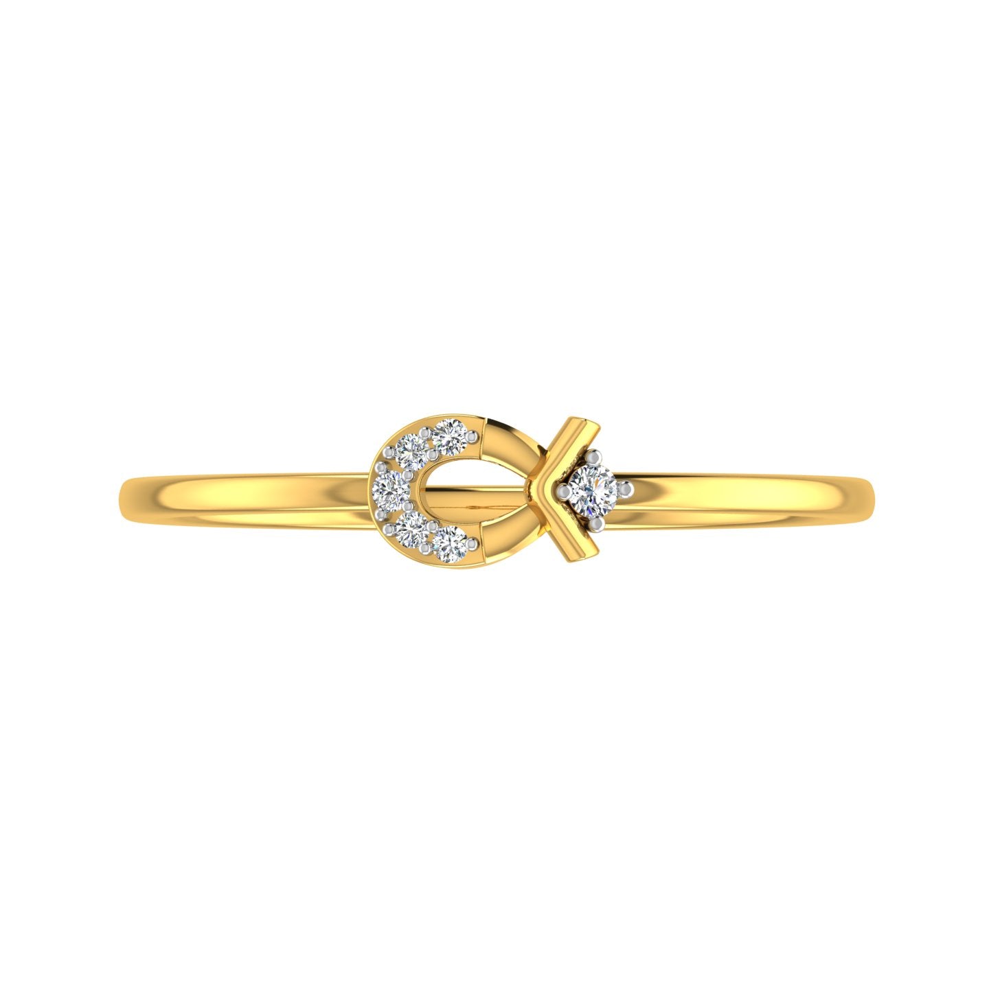 Lucky Loop Diamond Ring