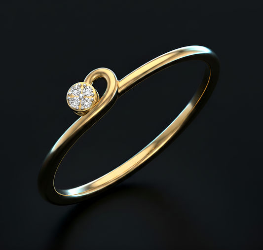 Halo Bloom Diamond Ring
