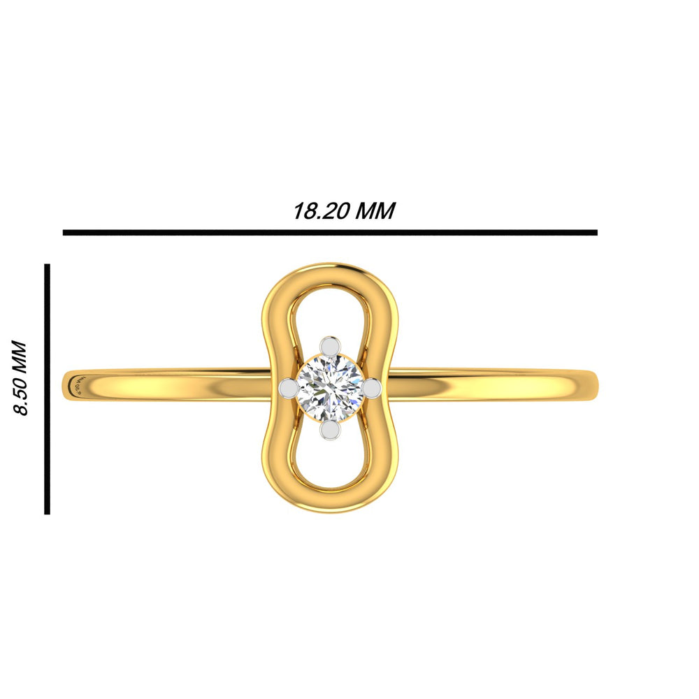 Whisper Solitaire Ring