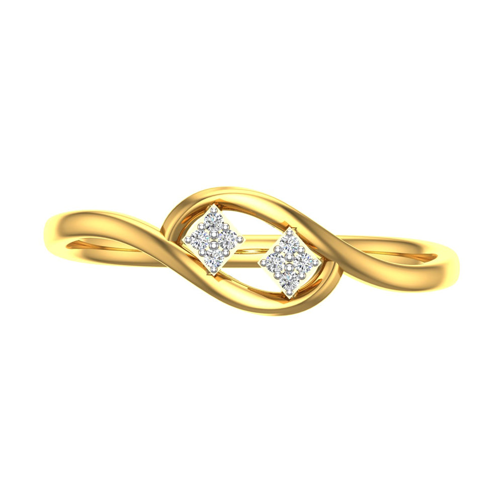 Infinity Orbit Diamond Ring