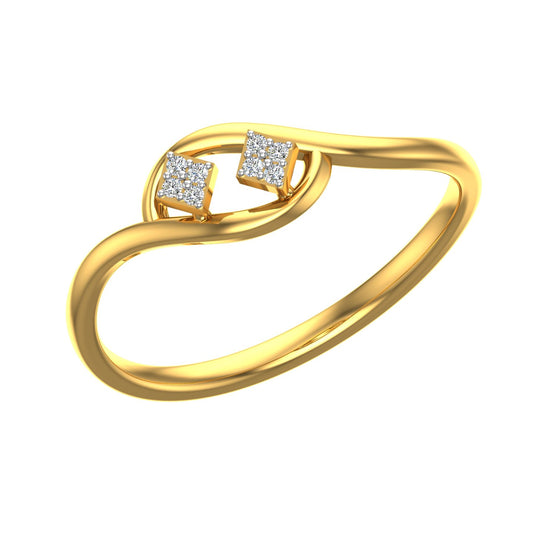 Infinity Orbit Diamond Ring