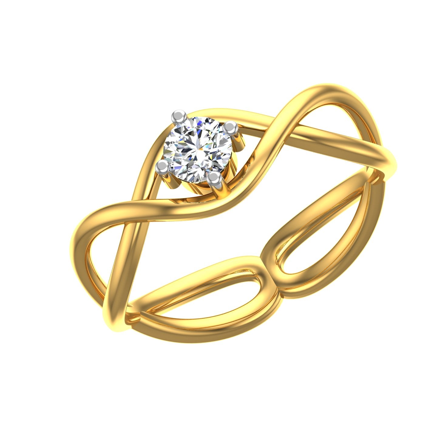Infinity Grace Solitaire Ring