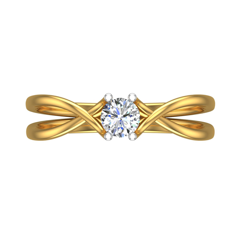 Infinity Spark Solitaire Ring
