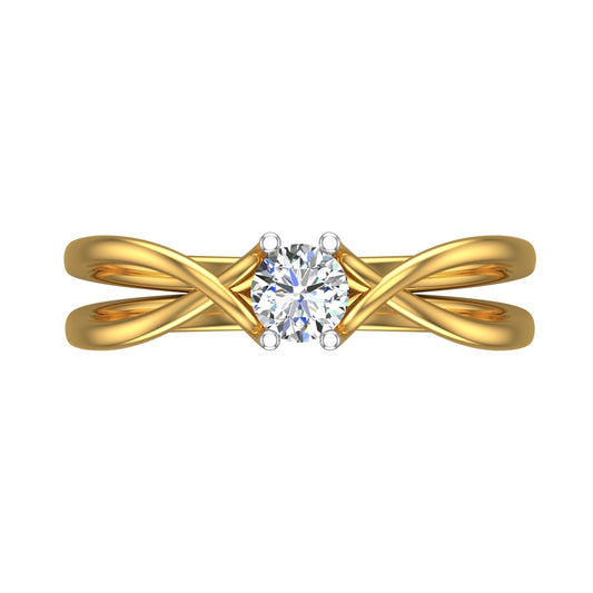 Infinity Spark Solitaire Ring