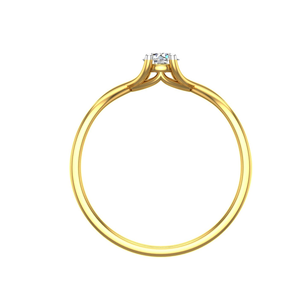 Infinity Spark Solitaire Ring