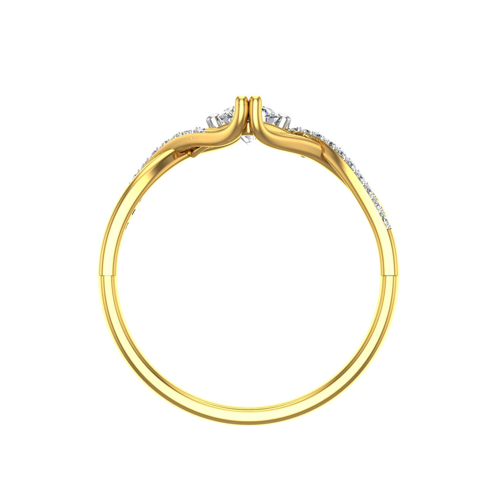 Royal Infinity Solitaire Ring