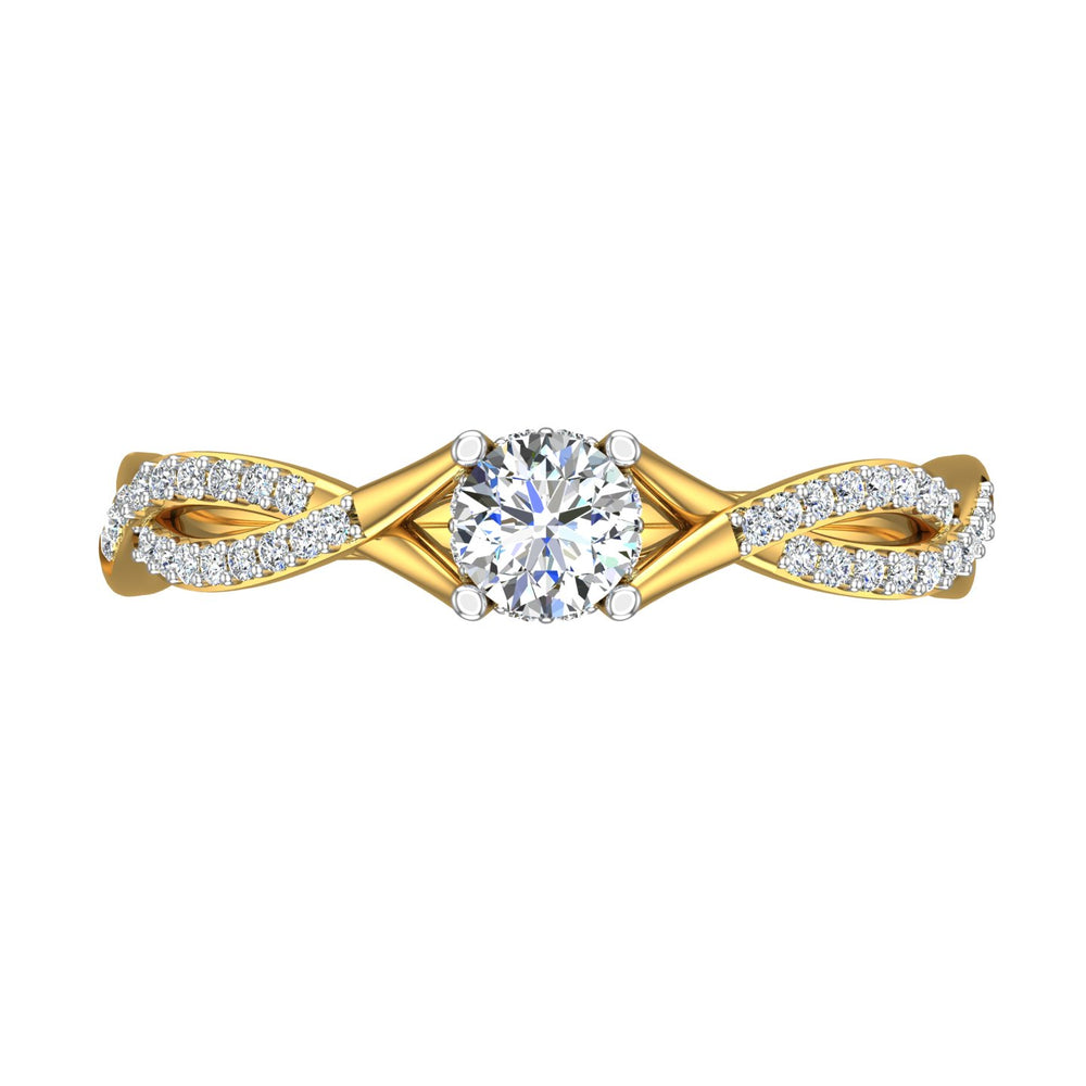 Eternal Infinity Solitaire Ring