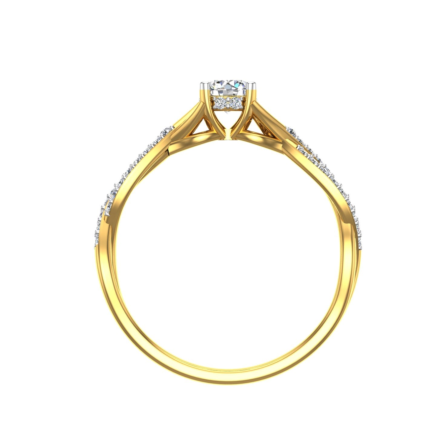 Eternal Infinity Solitaire Ring