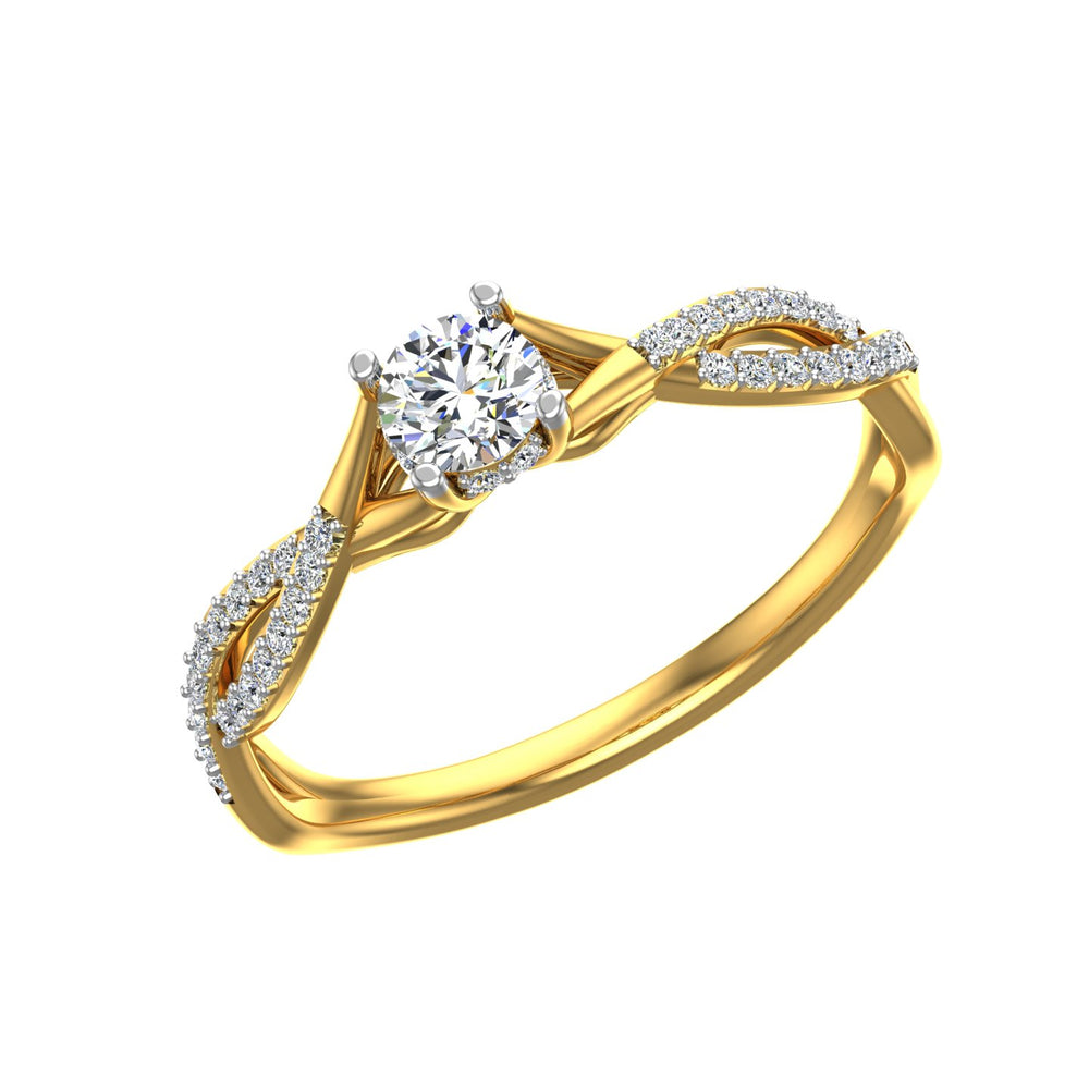 Eternal Infinity Solitaire Ring
