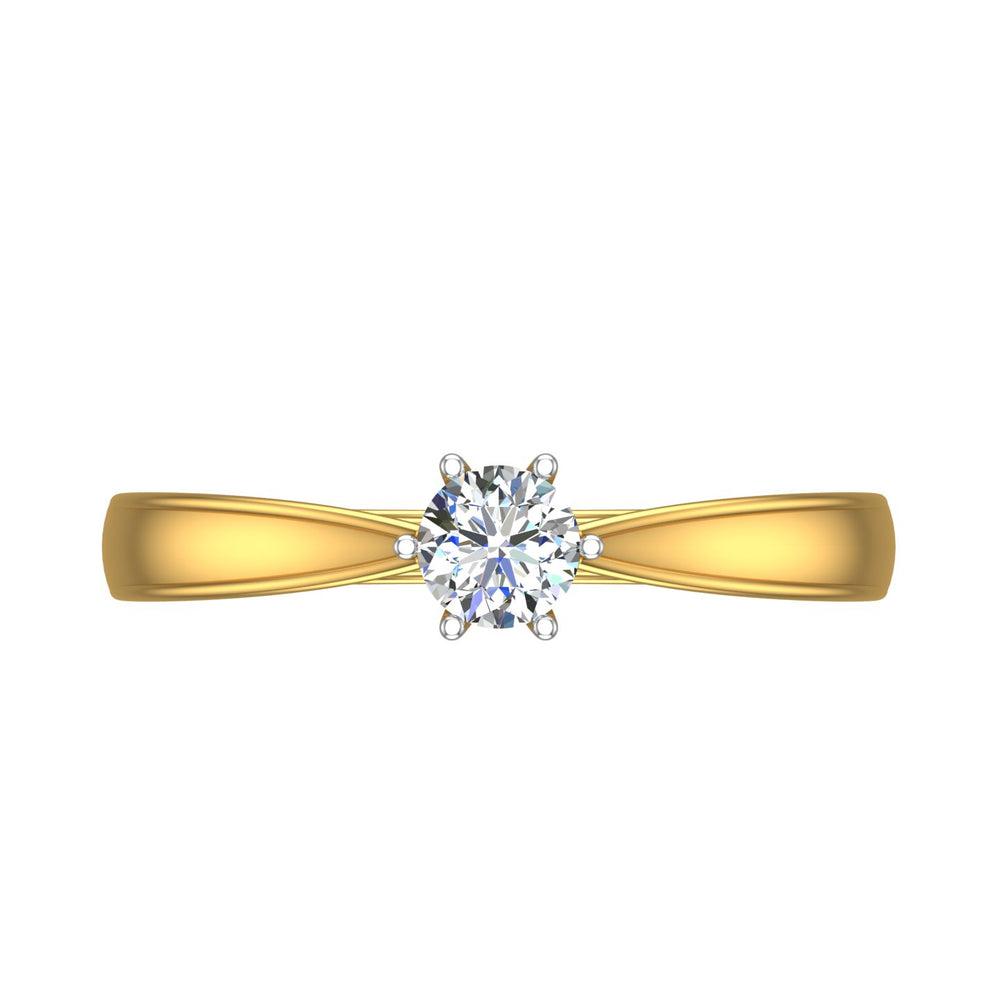 Classic Radiance Solitaire Ring