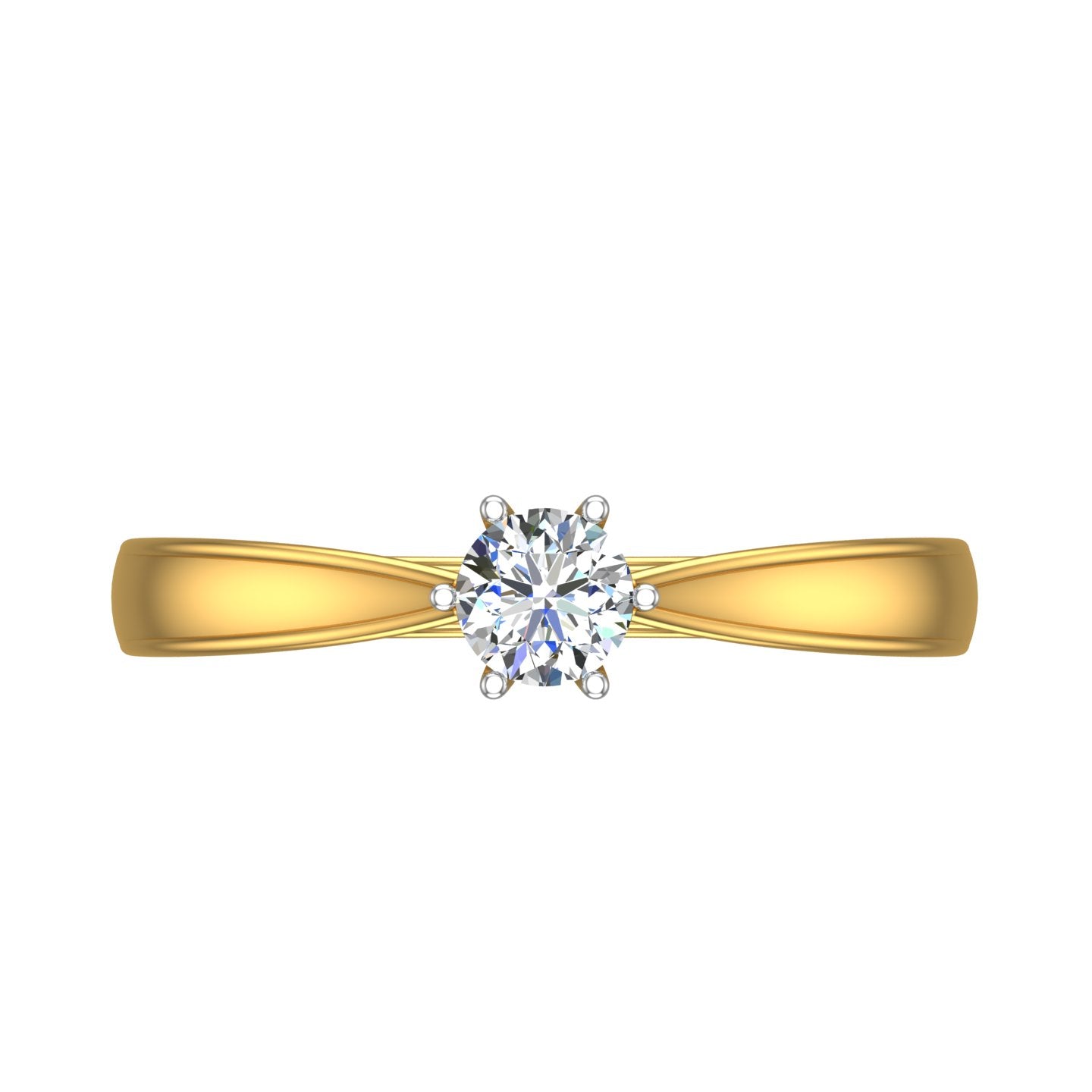 Classic Radiance Solitaire Ring