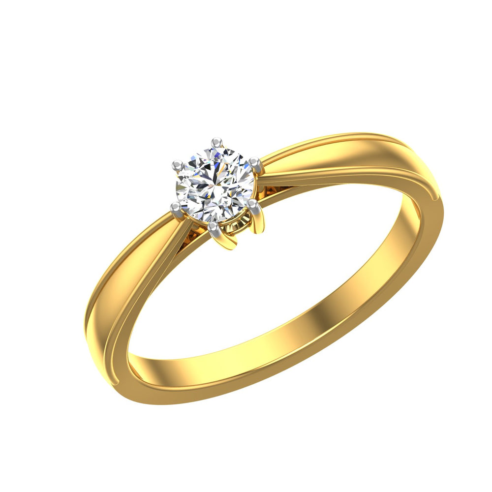 Classic Radiance Solitaire Ring