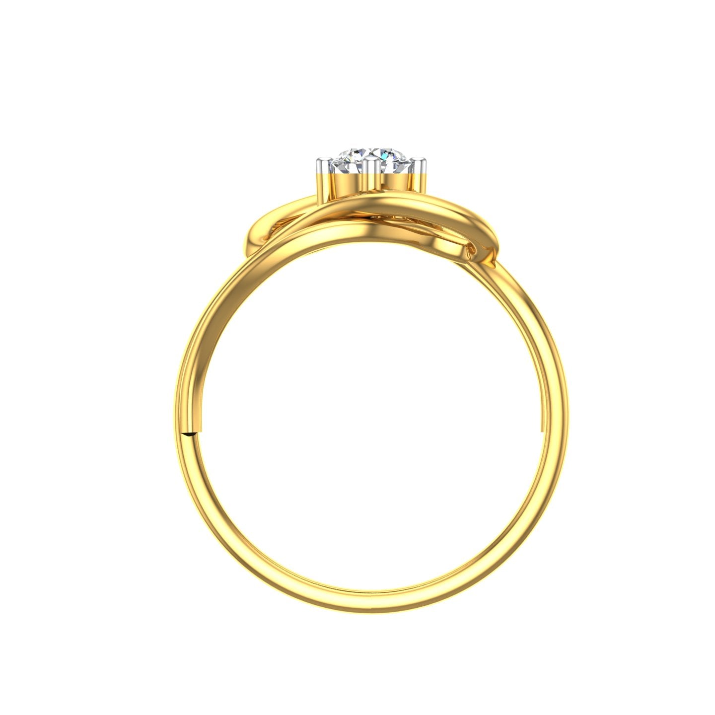 Eternal Orbit Solitaire Ring
