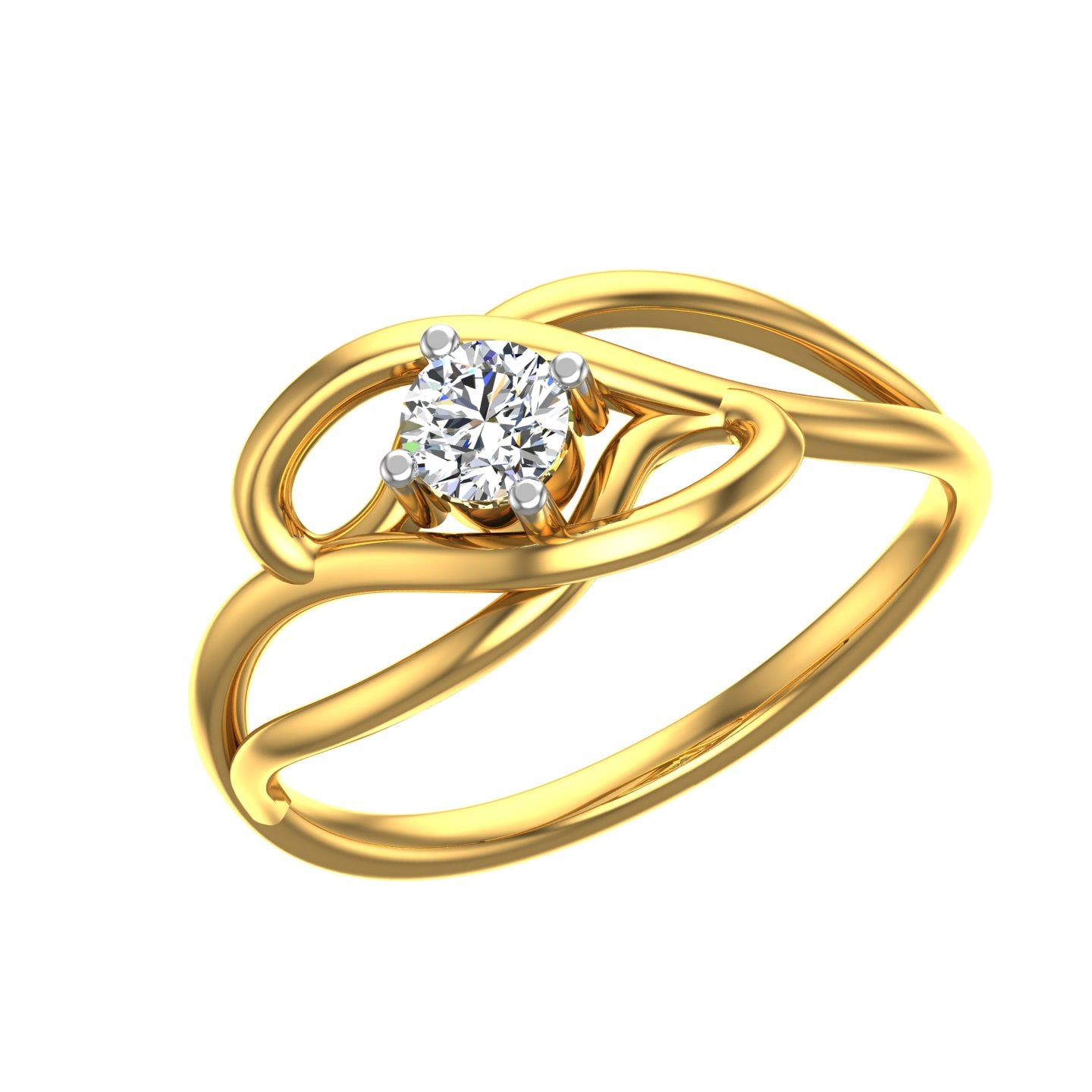 Eternal Orbit Solitaire Ring