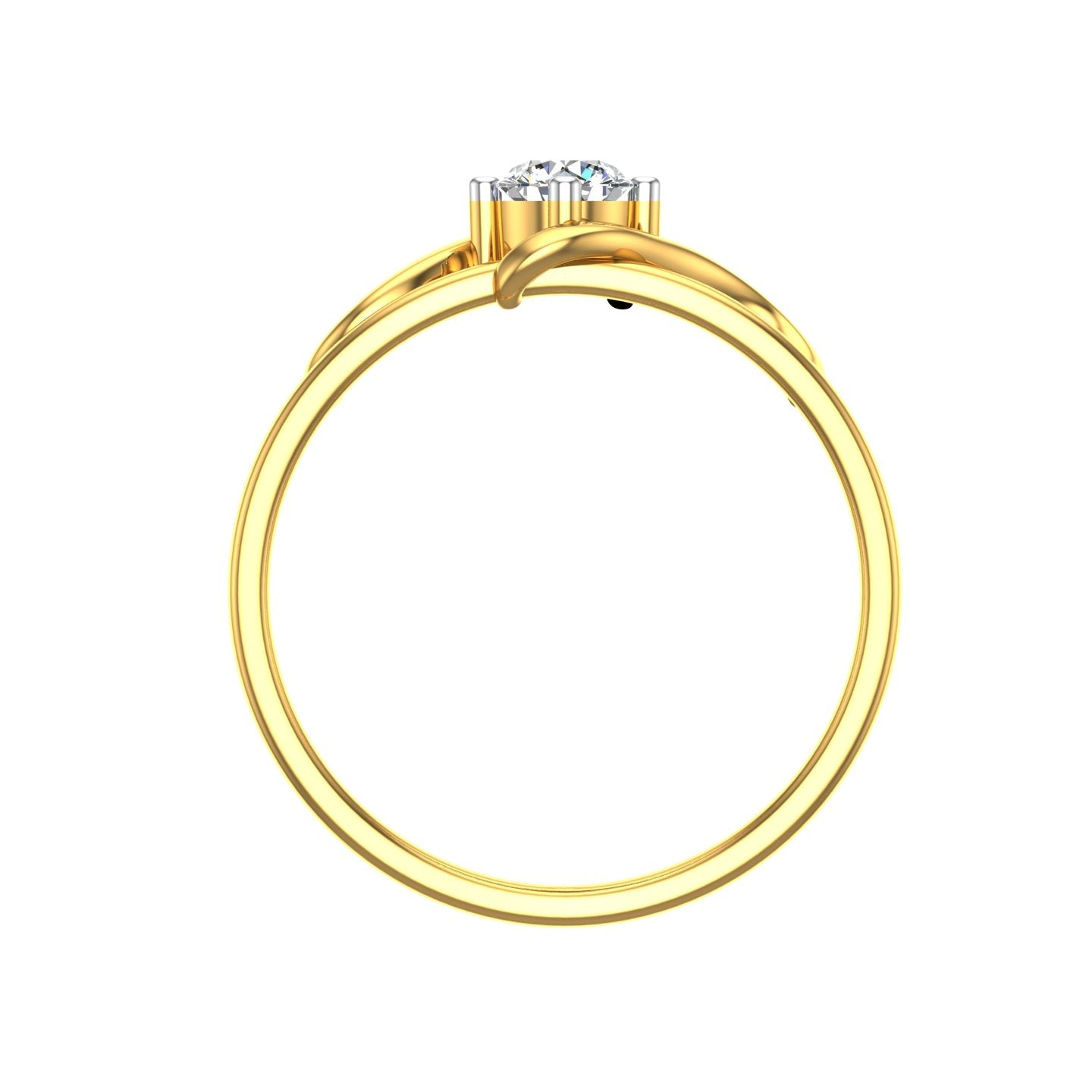 Infinity Harmony Solitaire Ring