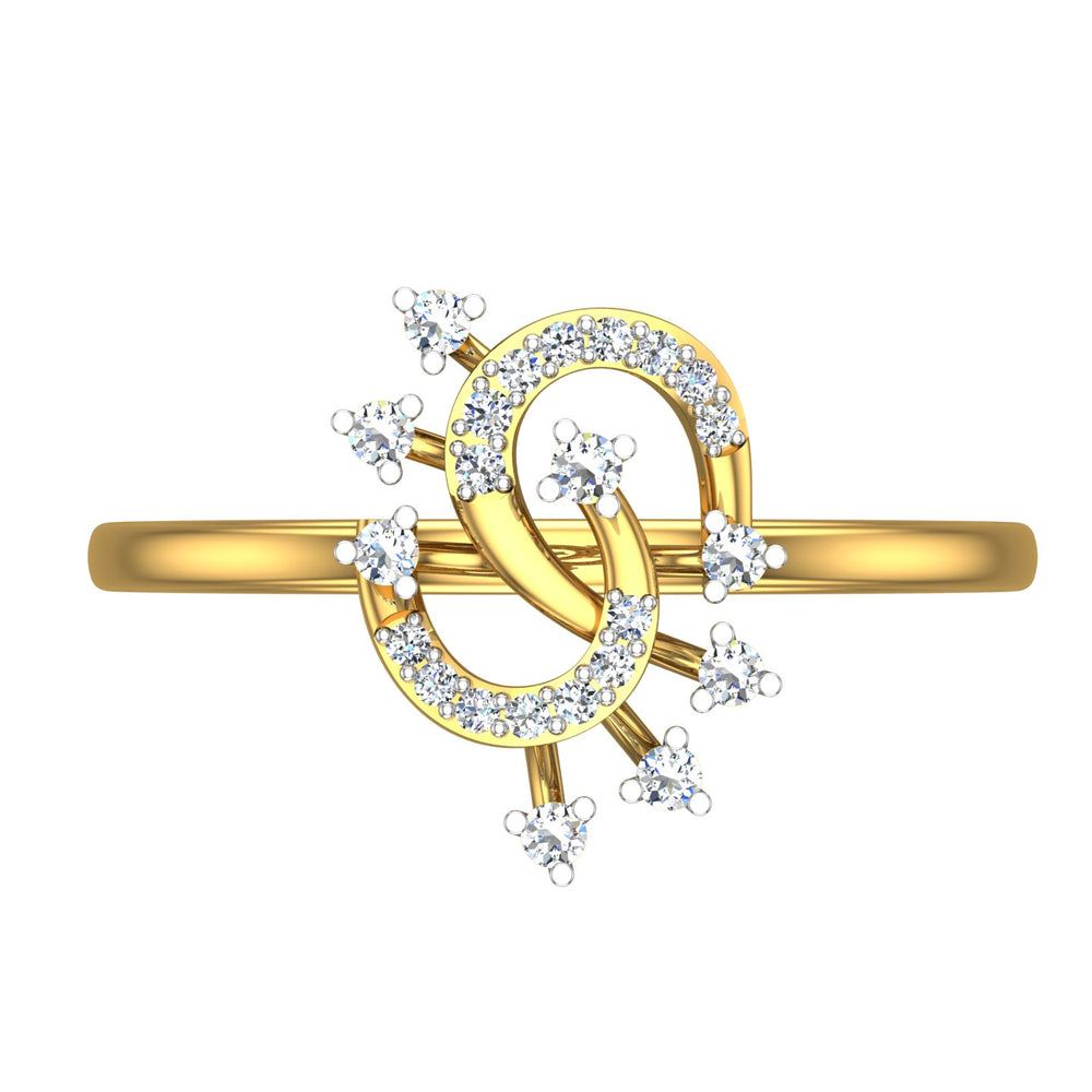 Infinity Bloom Diamond Ring
