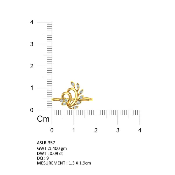 Eternal Vine Diamond Ring hover image