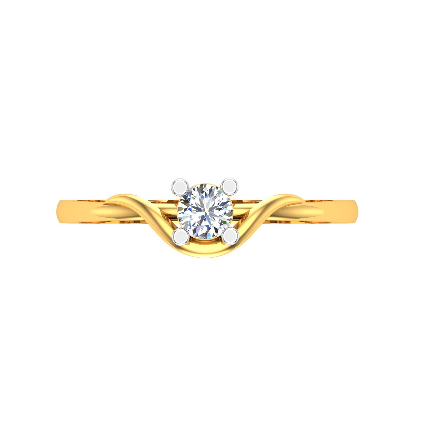 Eternal Flow Solitaire Ring