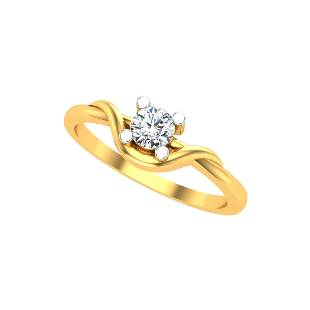 Eternal Flow Solitaire Ring