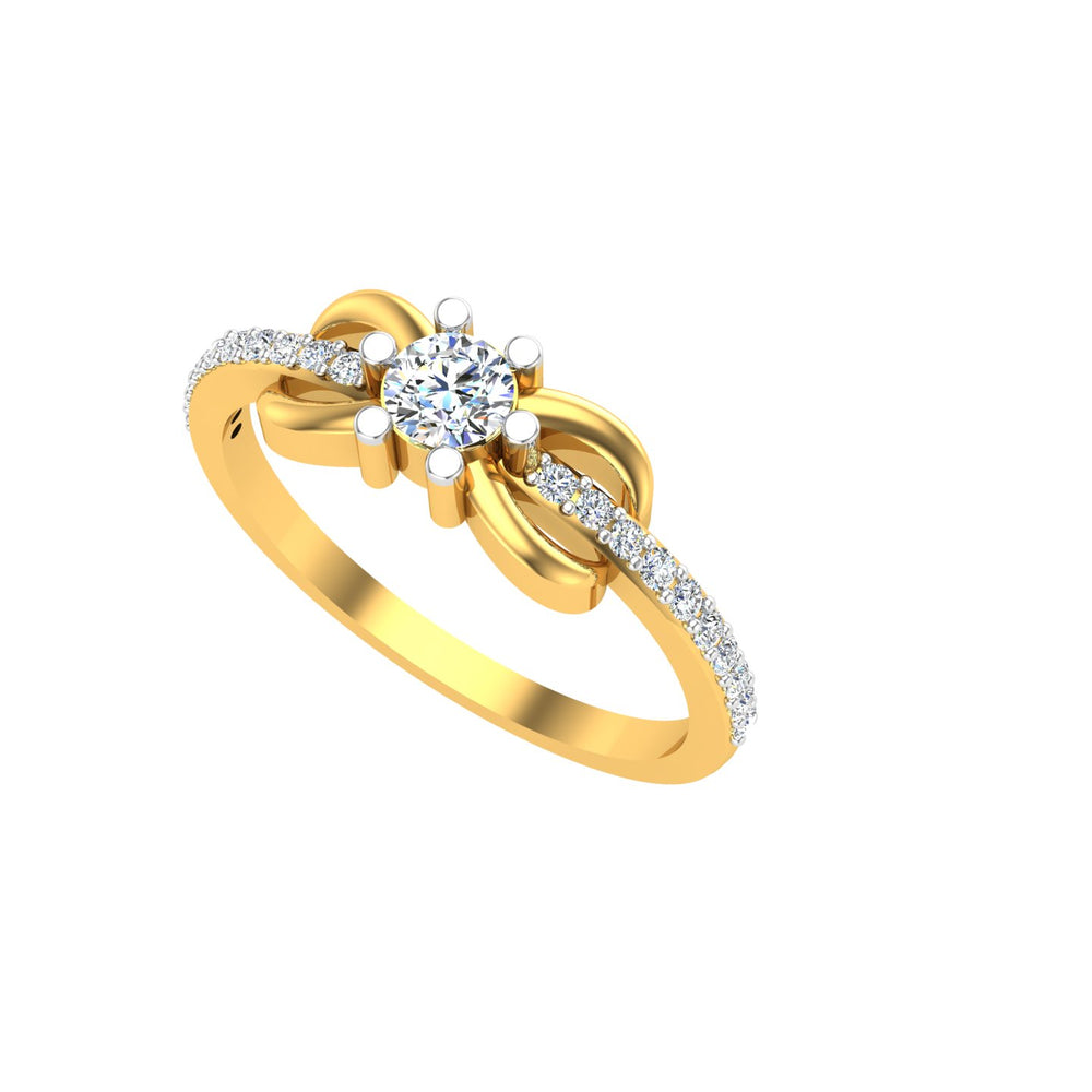 Infinity Spark Solitaire Ring