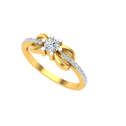 Infinity Spark Solitaire Ring