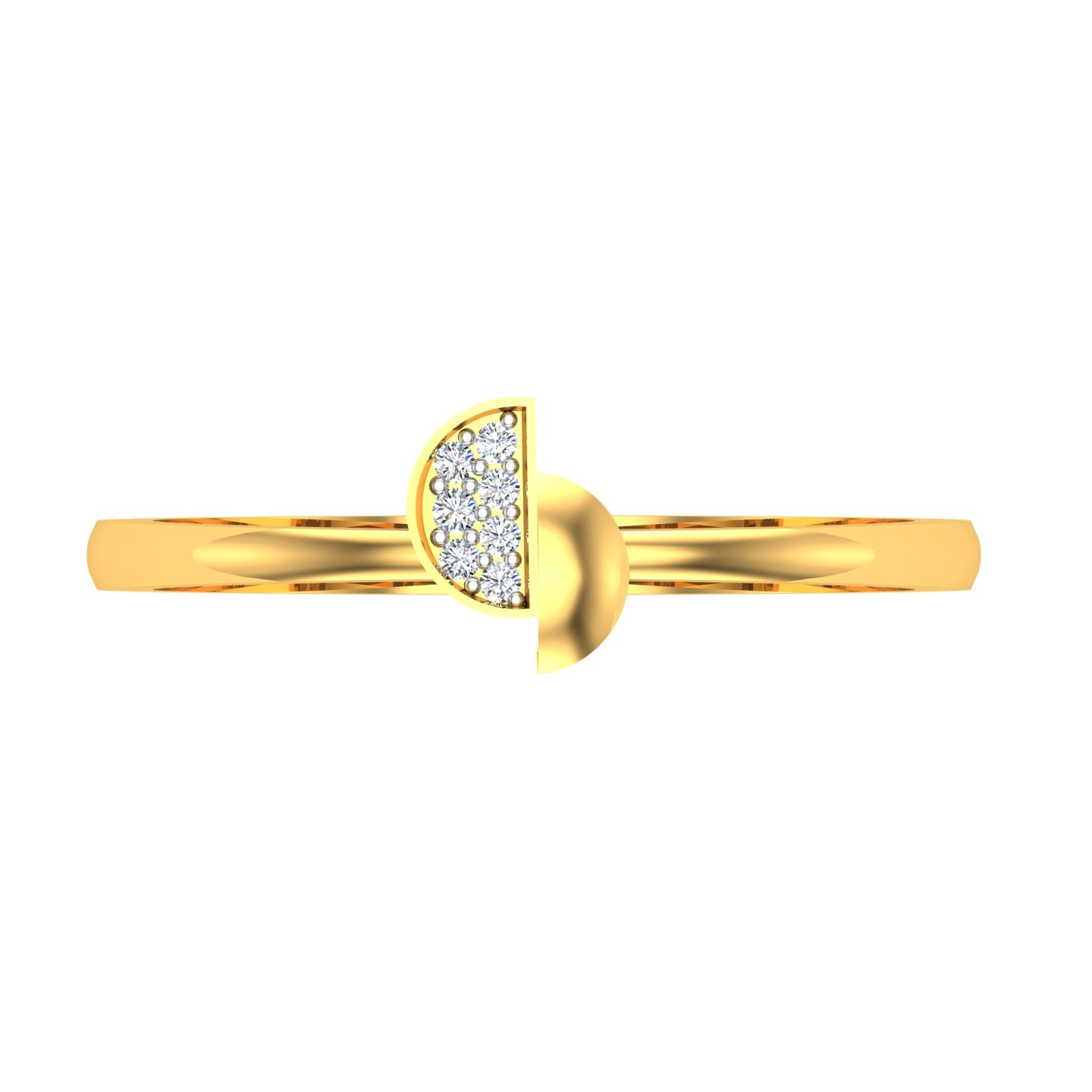 Dewdrop Leaf Ring