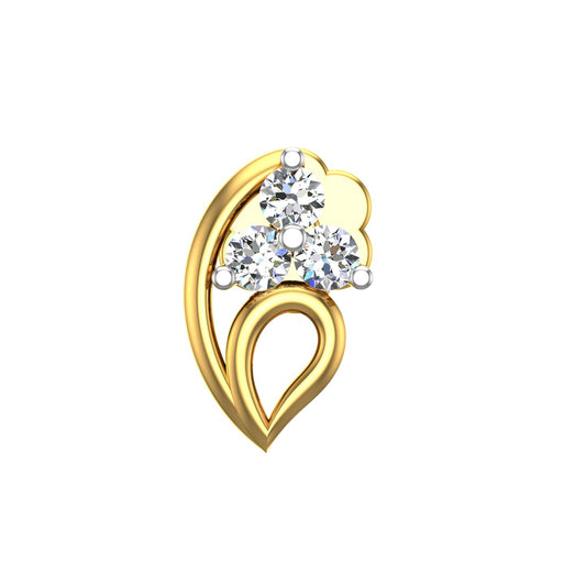 Dewdrop Diamond Nose Pin