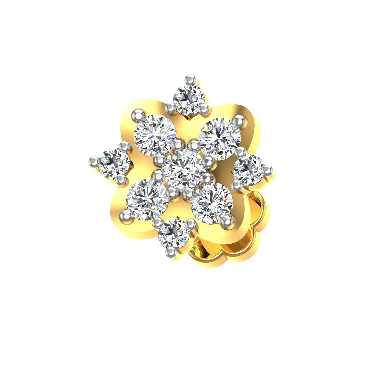 Abbigael Diamond Nose Pin