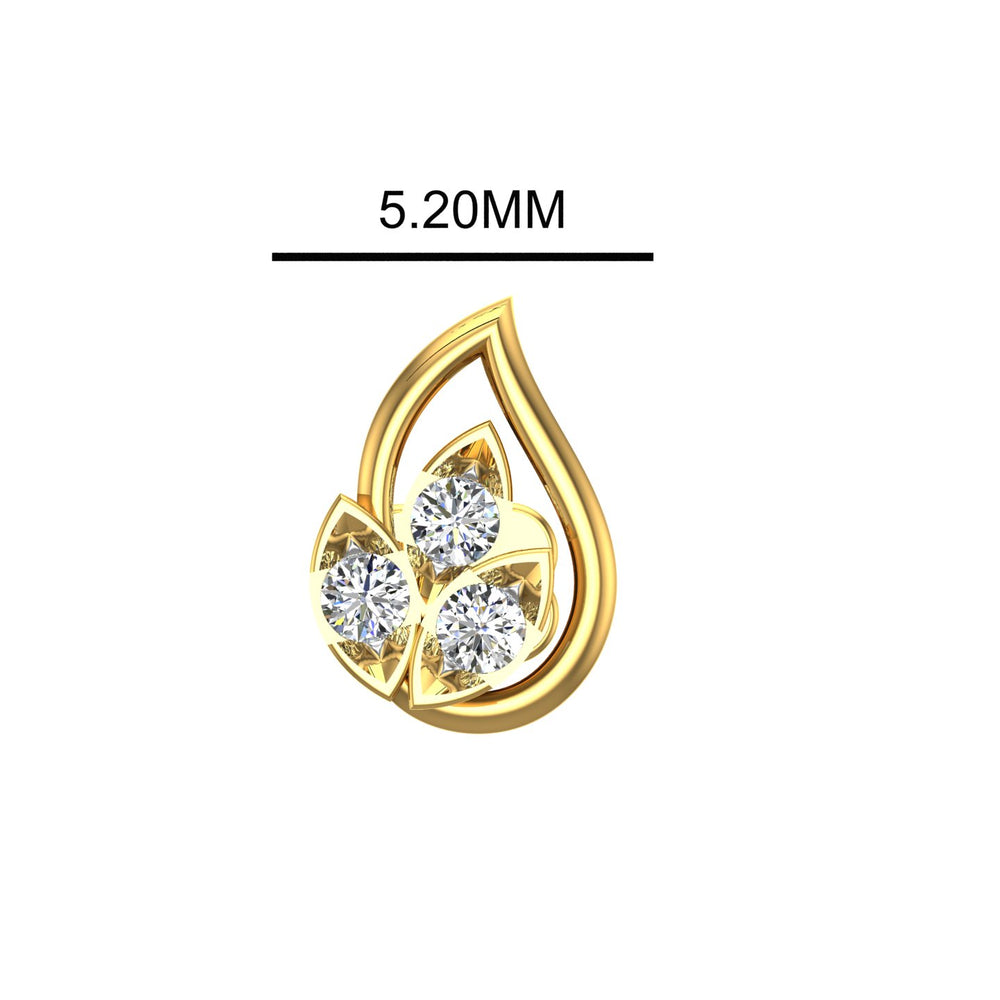 Hitaishi Diamond Nose Pin