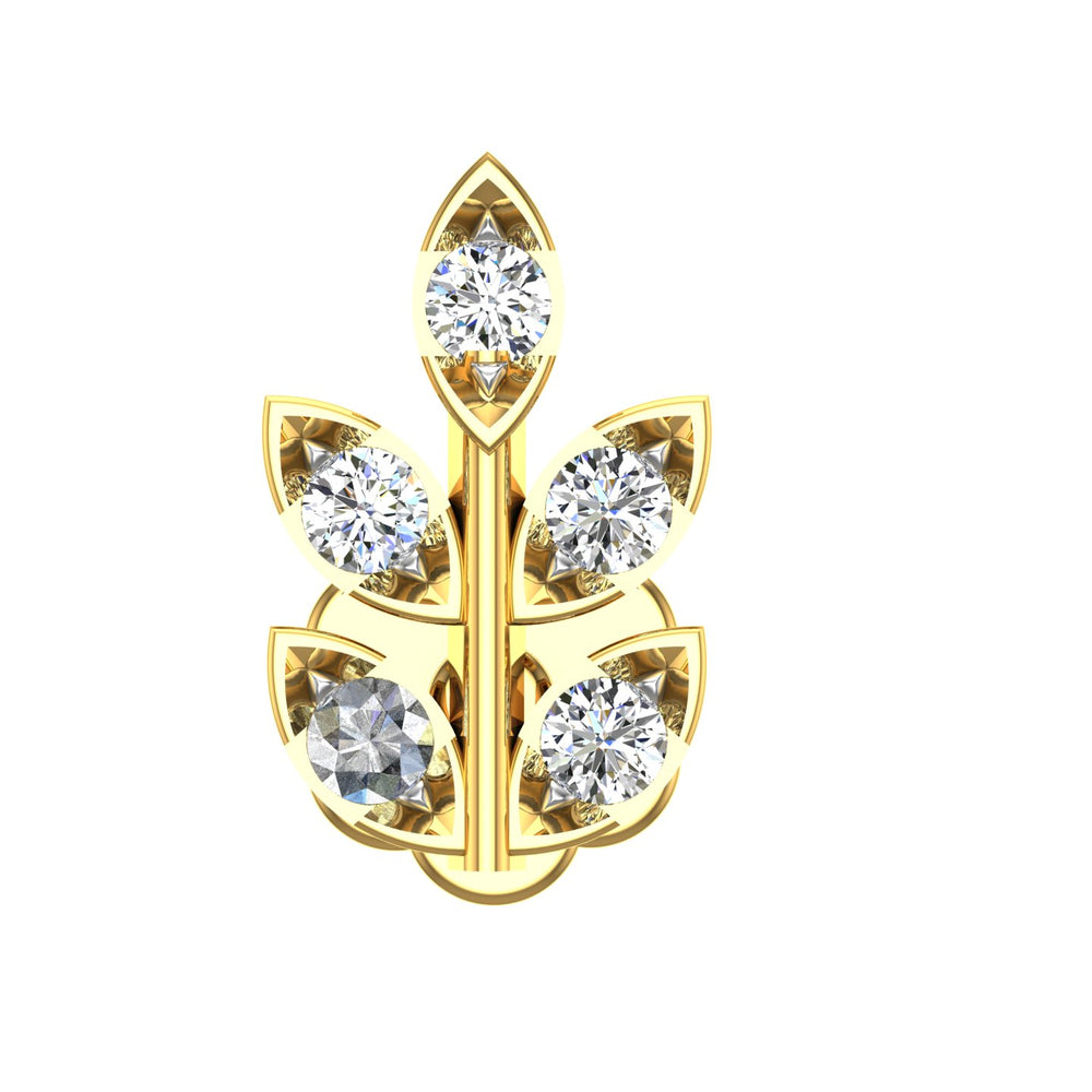 Vairam Diamond Nose Pin
