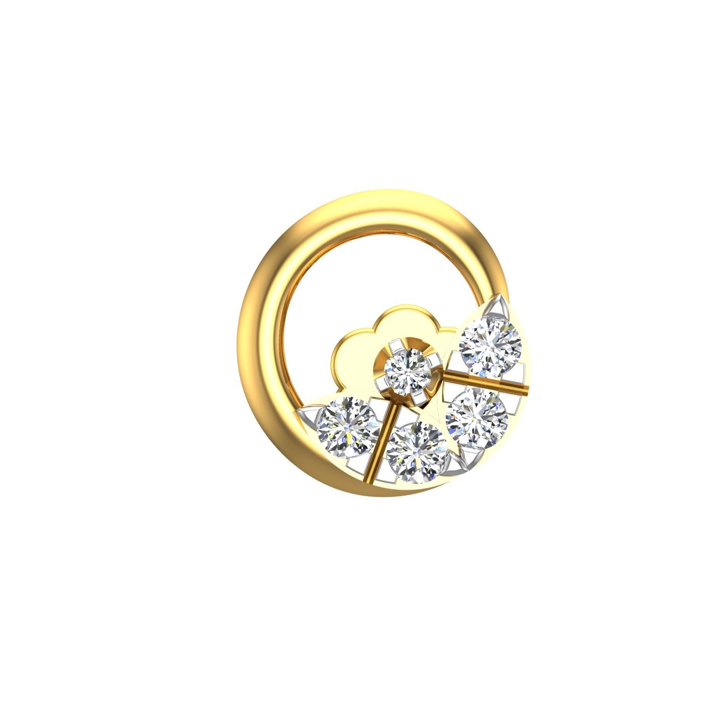 Triani Diamond Nose Pin