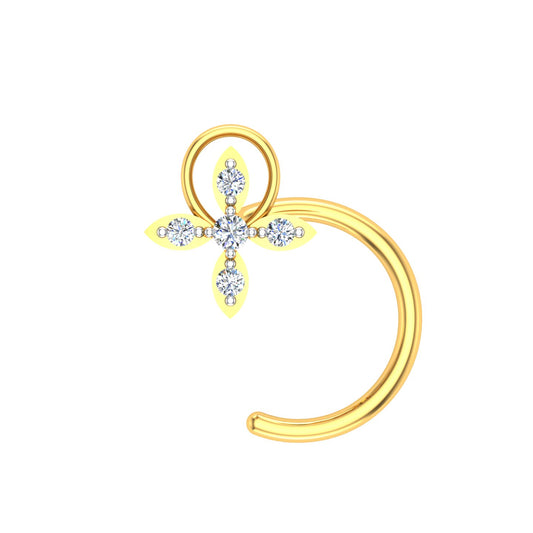 Celestelle Diamond Nose Ring