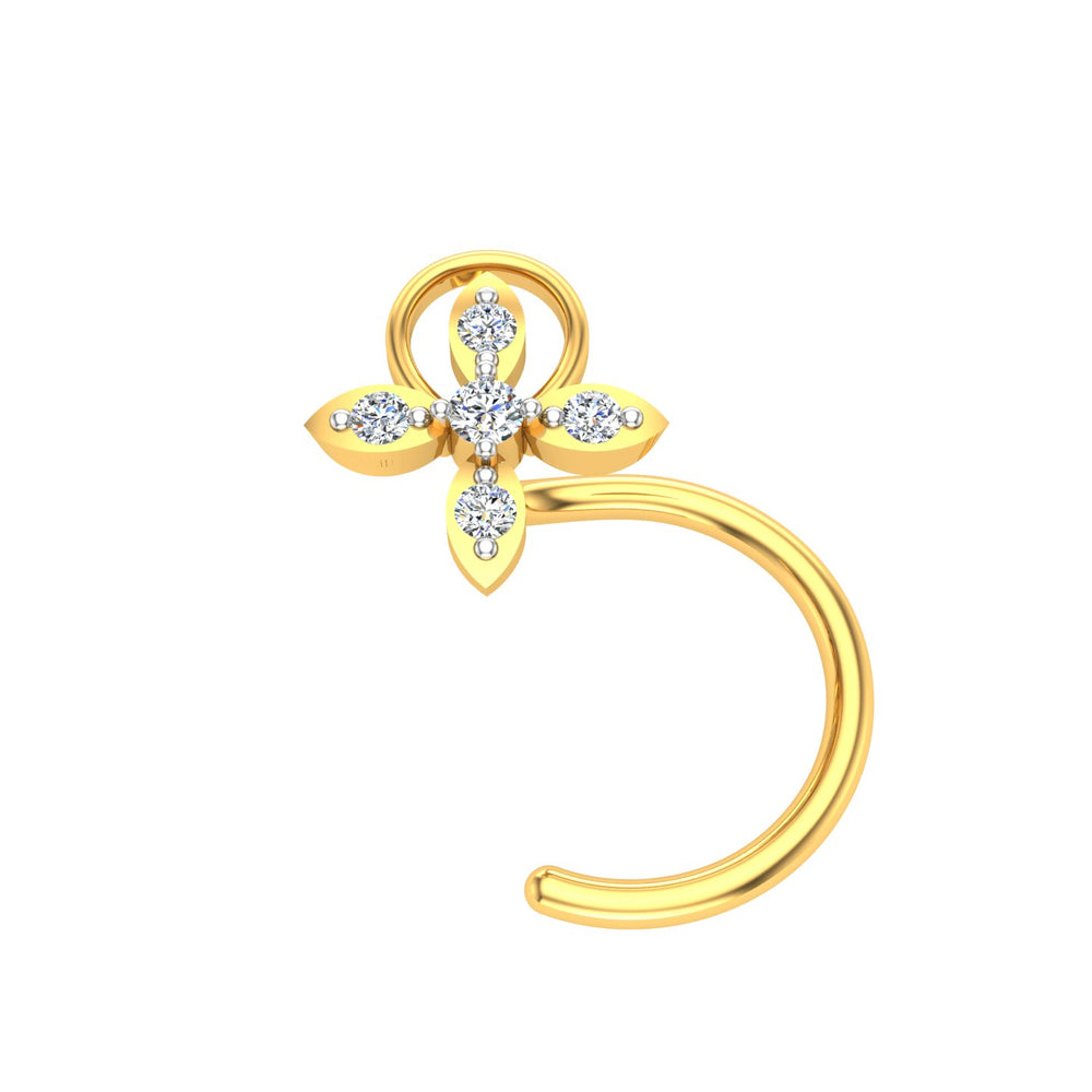 Celestelle Diamond Nose Ring