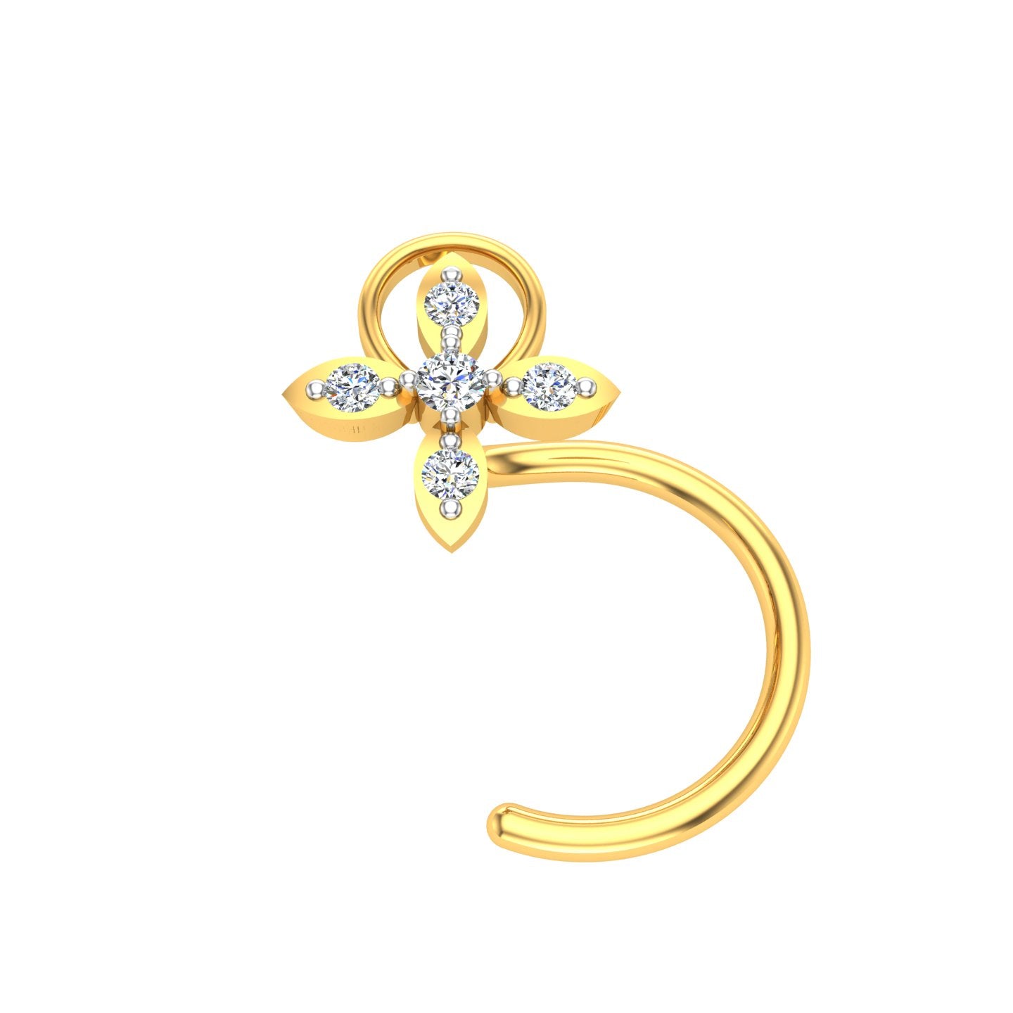 Celestelle Diamond Nose Ring