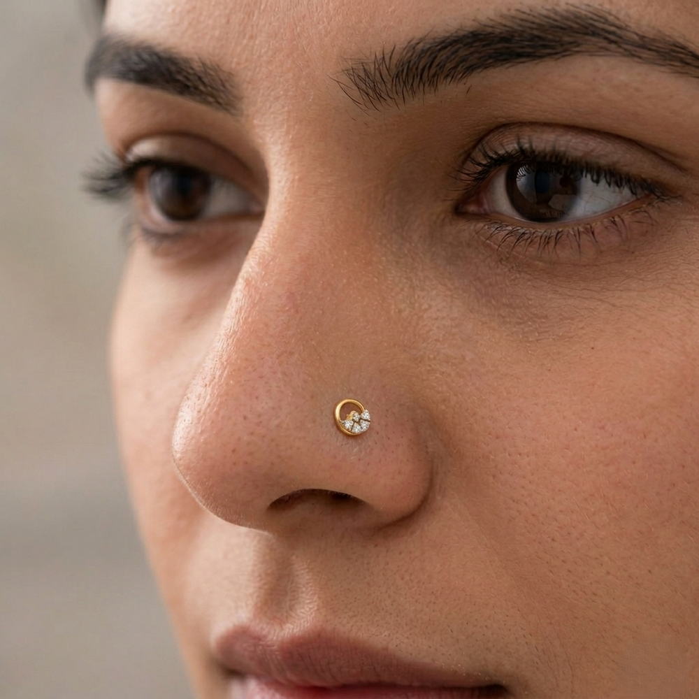 Triani Diamond Nose Pin