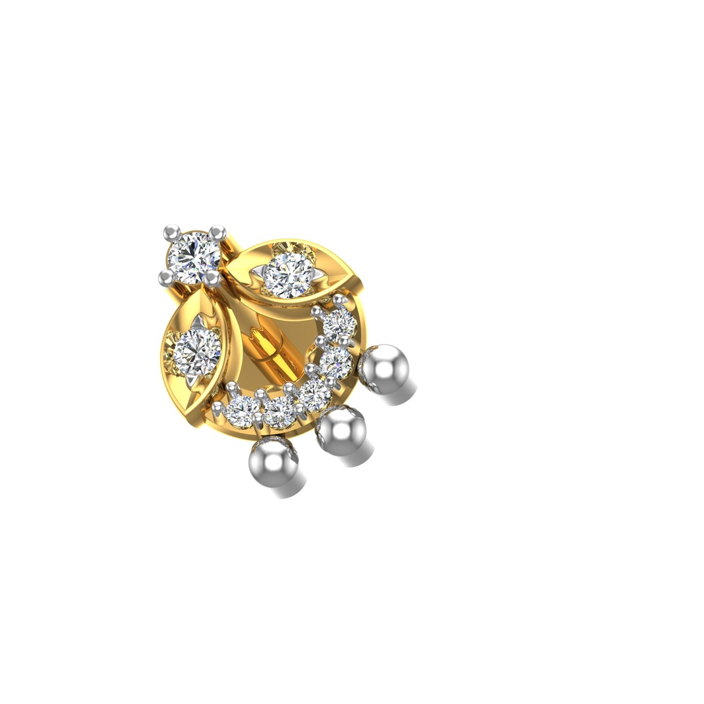 Noorika Diamond Nose Pin