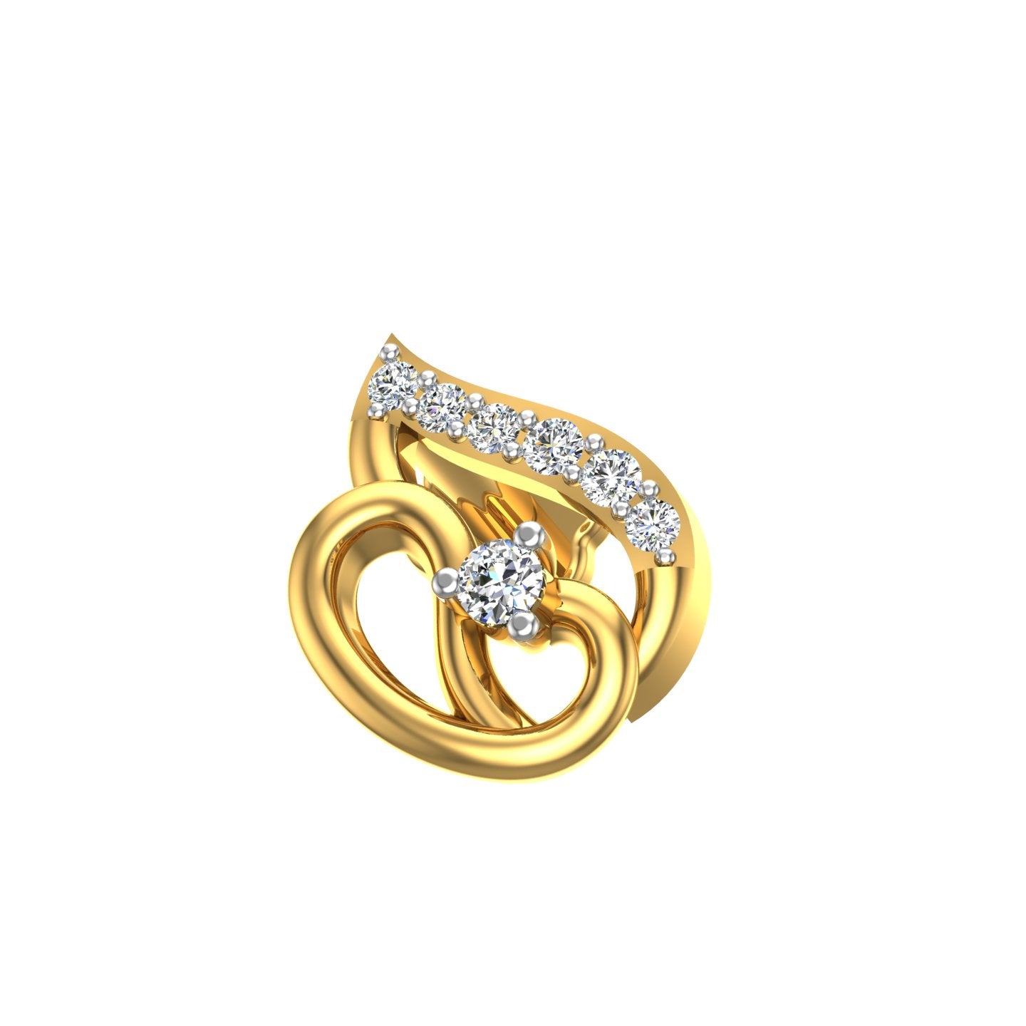 Velisse Diamond Nose Pin