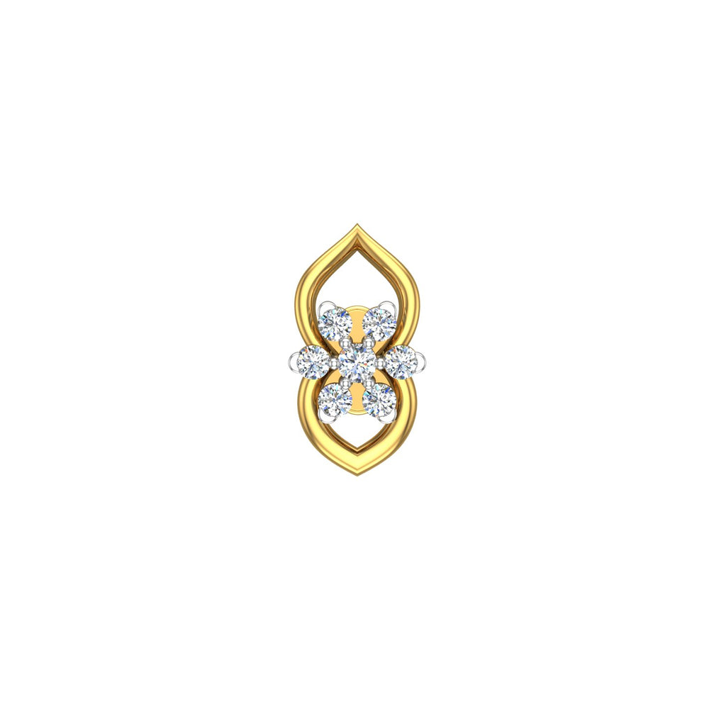 Elowen Diamond Nose Pin