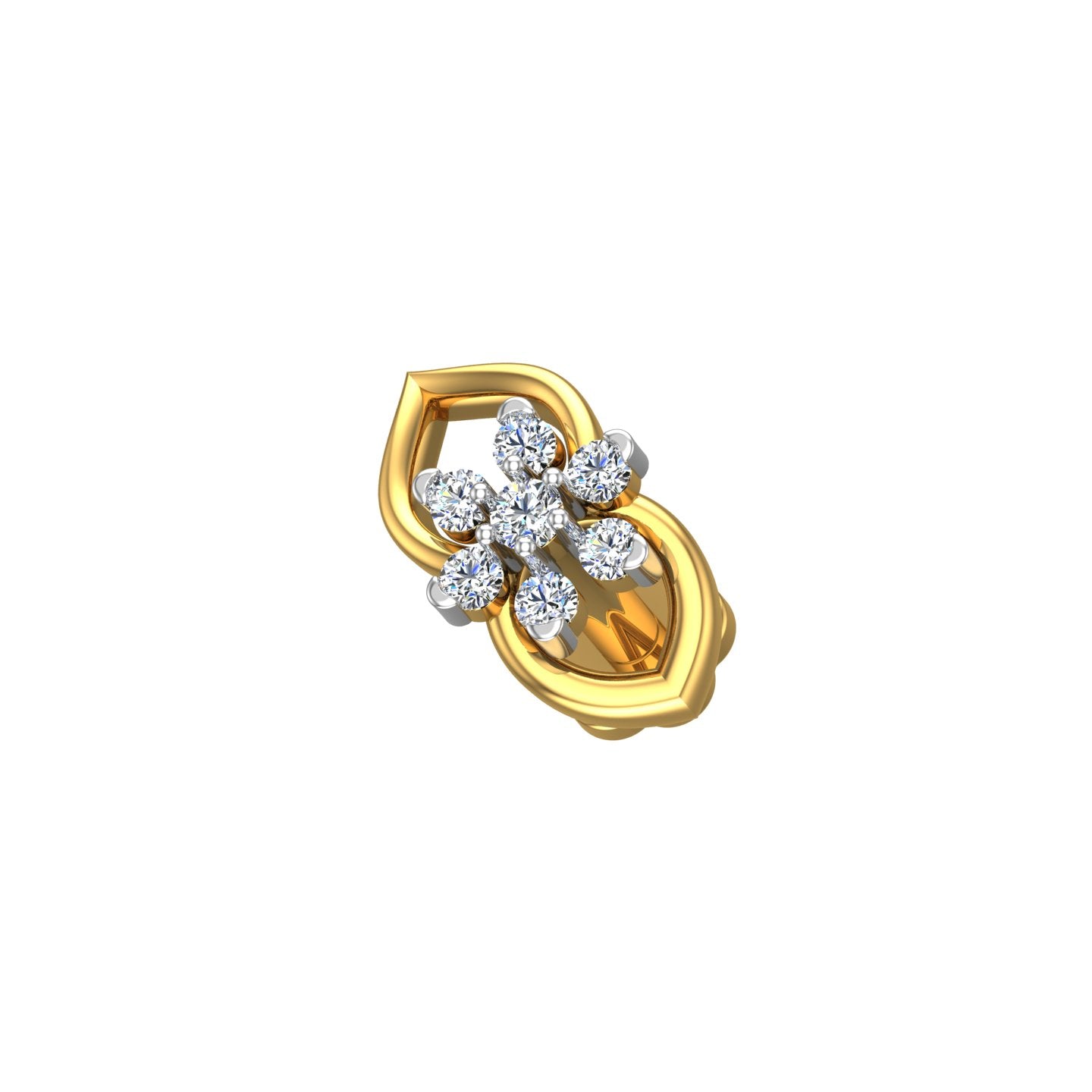 Elowen Diamond Nose Pin
