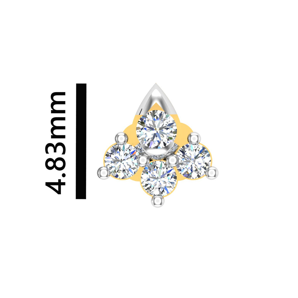 Triora Diamond Nose Pin