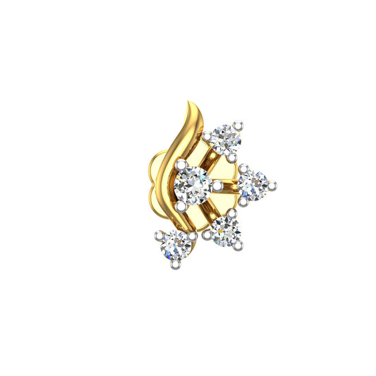 Celestial Spark Diamond Nose Pin