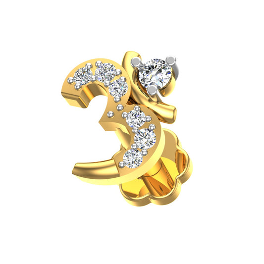 Luna Curve Diamond Nose Screw