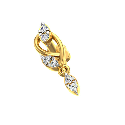 Twilight Leaf Drop Diamond Nose Screw
