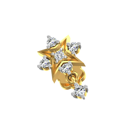 Starlit Charm Diamond Nose Screw