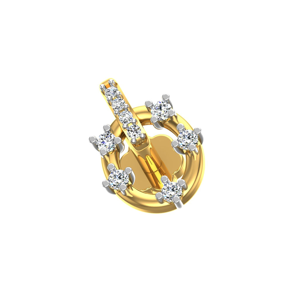 Celestial Orbit Diamond Nose Pin