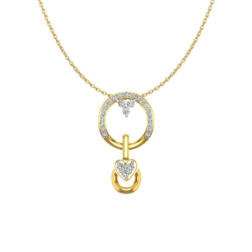 Heart Halo Pendant