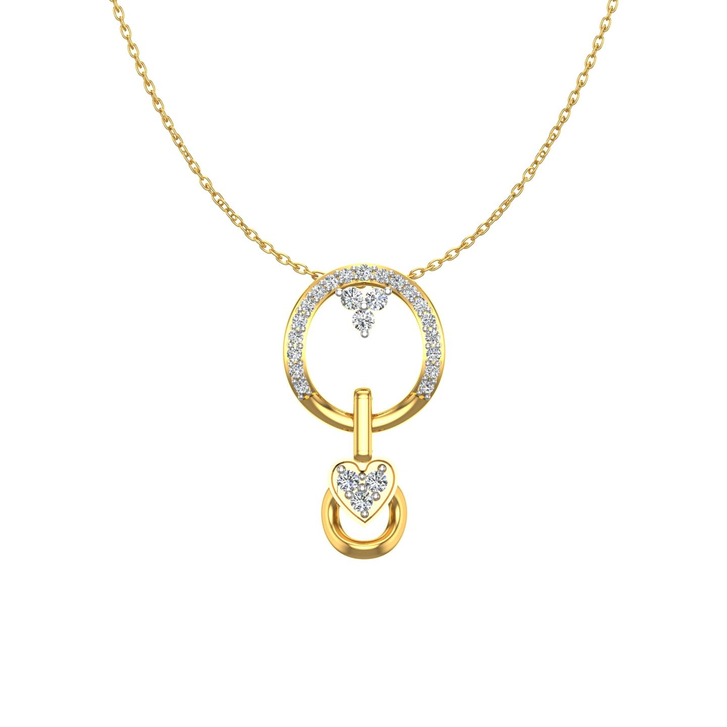 Heart Halo Pendant