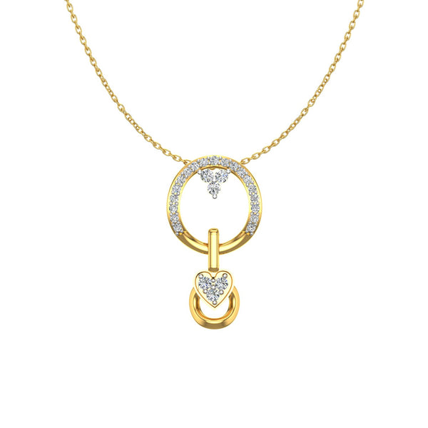 Heart Halo Pendant